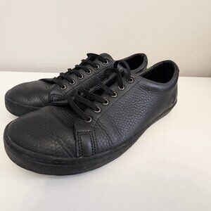 Bramfords Birchbury Men's Black Leather Barefoot Minimalist Shoes Size 10